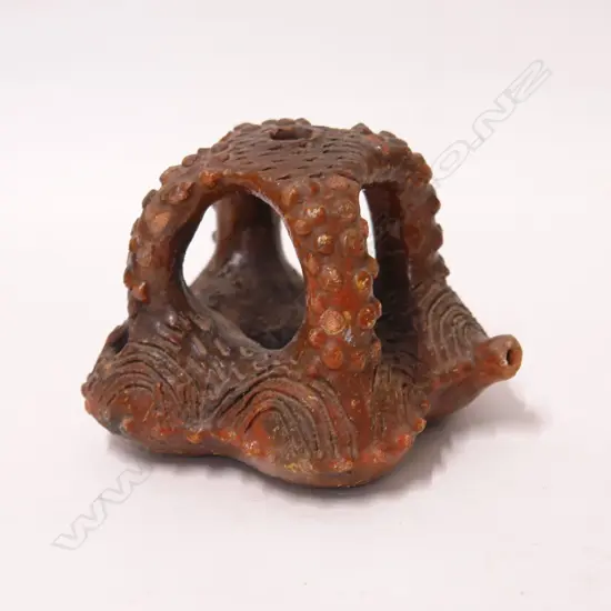 An old Fijian Lapita type pottery water vessel (Saqa Moli),